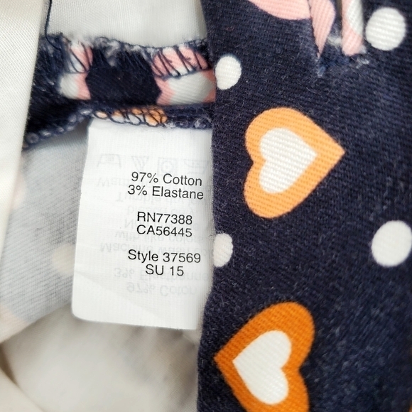 J.Crew Factory Women's Heart Print Shorts - Picture 5 of 6